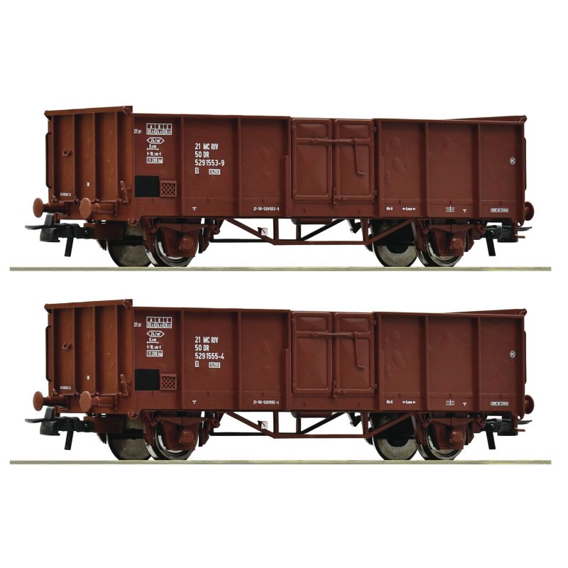 Roco 77035 Nyitott teherkocsi készlet, EI, DR IV