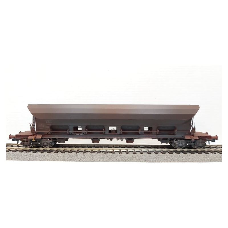 Roco 77919 Önürítős kocsi zúzalékszállítmánnyal Facs, DR IV, antikolt, 4. pályaszám