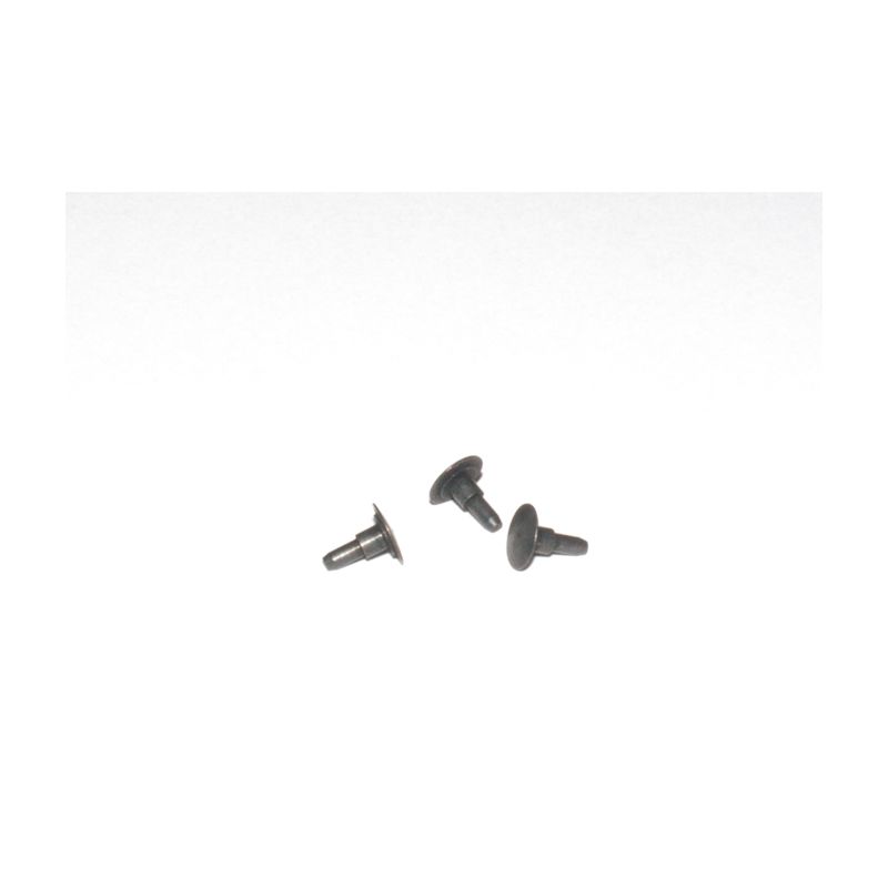 Roco 88503 kerek ütköző /Puffer rund gewölbt-Metall/ 1db