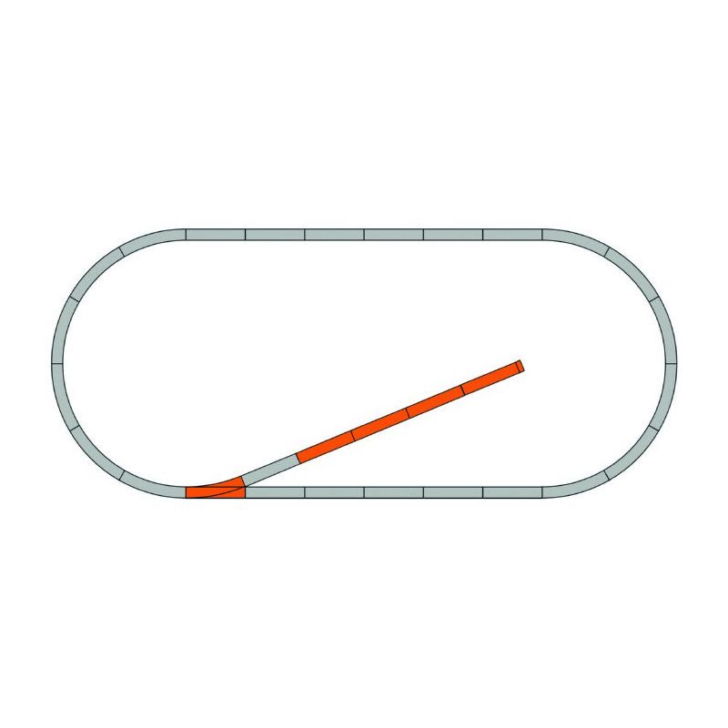 Roco 61150 GeoLine kiegészítő sínkészlet A1