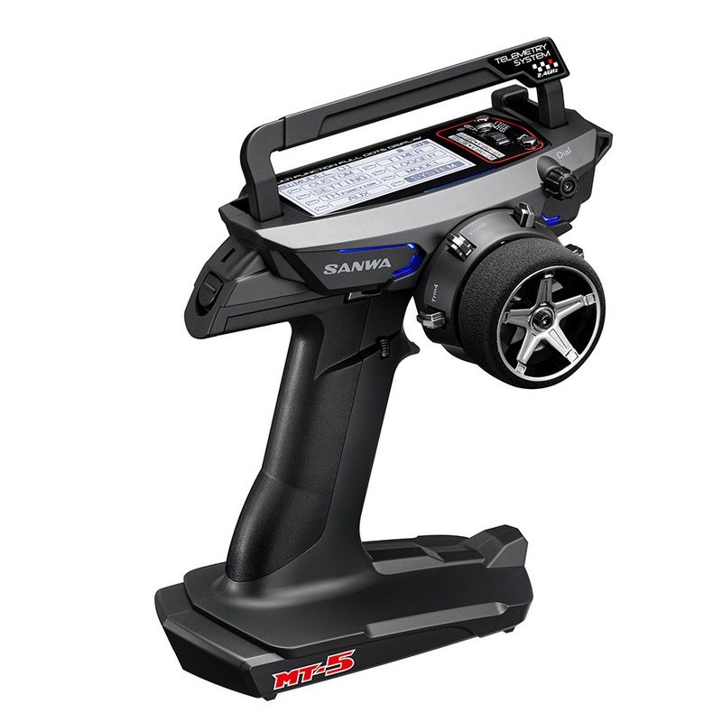 Sanwa MT-5 - 2.4GHz Távirányító, RX-493i vevővel