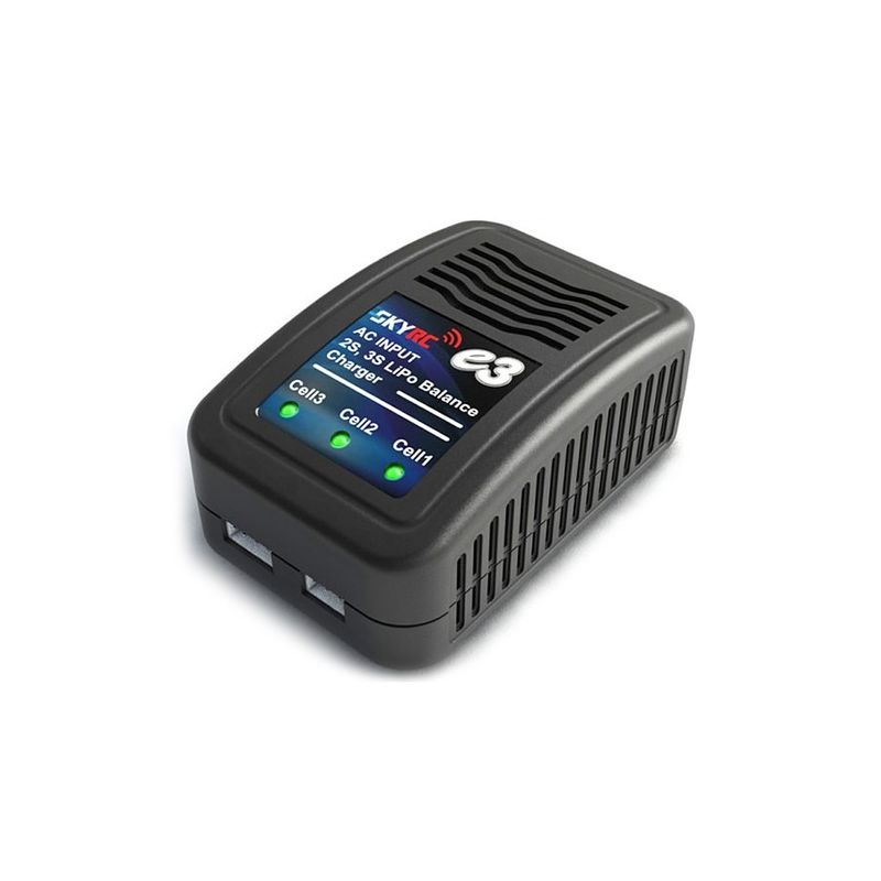 SkyRC E3 2-3 cella egyszerű LiPo töltő