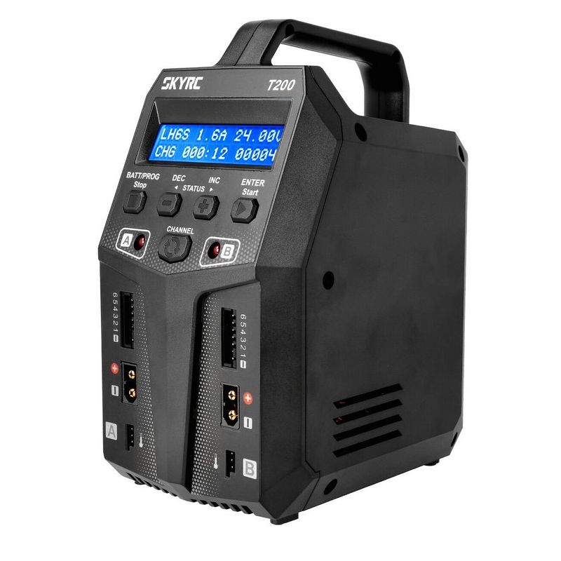 SkyRC T200 AC/DC töltő LiPo 1-6s 12A 100W