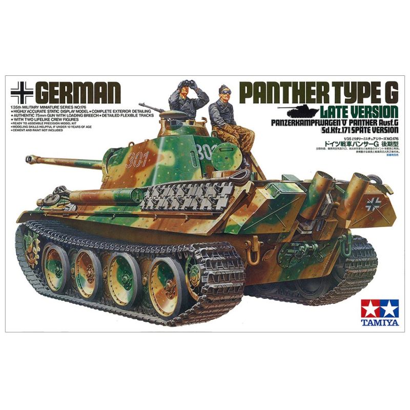 Tamiya 35176 Panther G Late Version 1:35