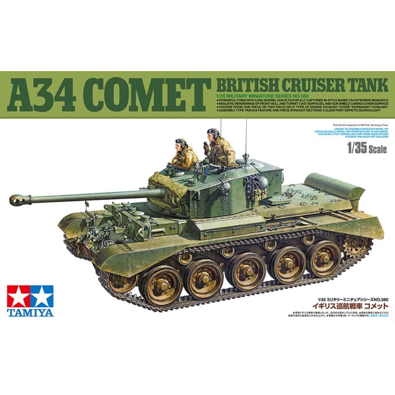 Tamiya 35380 A34 Comet Brit harckocsi 1/35