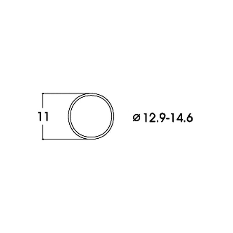 Roco 40070 Tapadógyűrű 12,9-14,6 mm 10 db