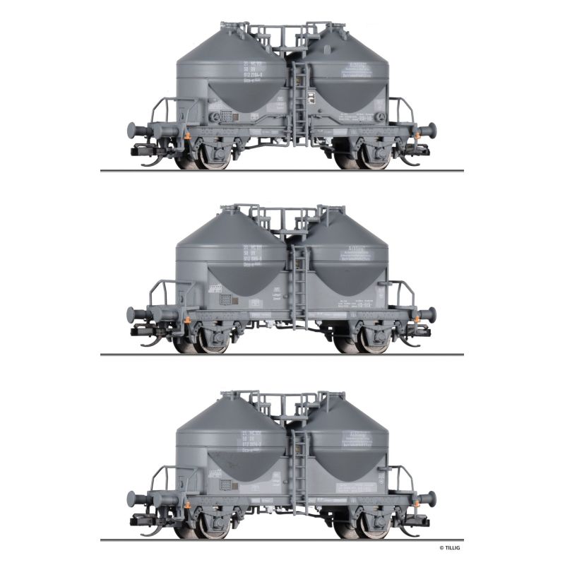 Tillig 01058 Teherkocsi készlet, DR IV