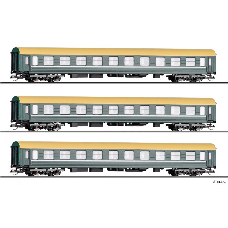 Tillig 01096 Személykocsi készlet, Filmzug, Halberstadt, DB AG V