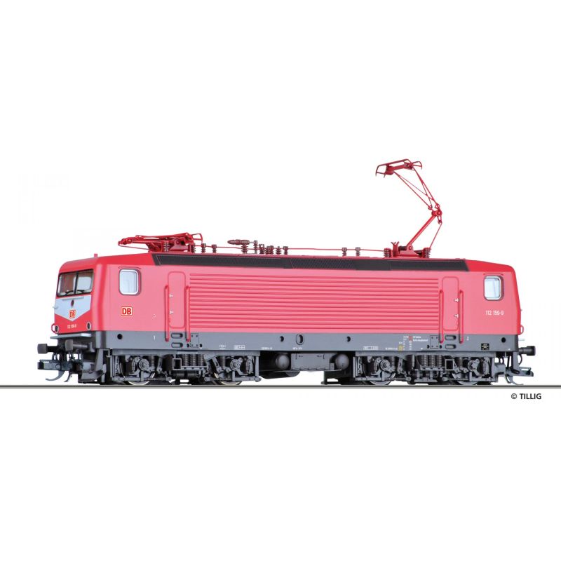 Tillig 02365 Villanymozdony BR 112 159-9,  DB AG V