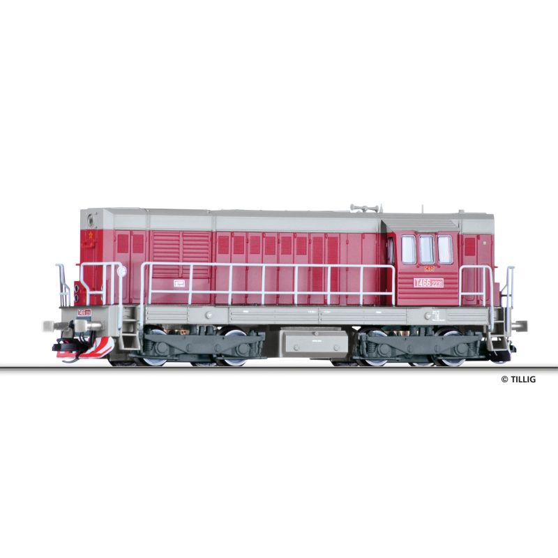 Tillig 02767 Dízelmozdony, T 466.2, CSD IV