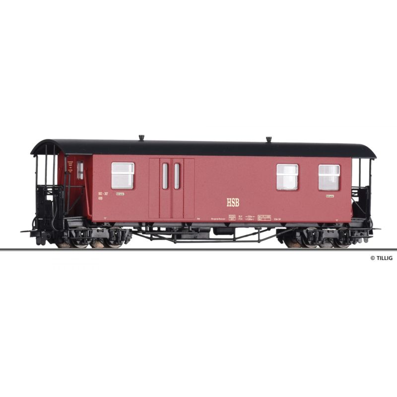 Tillig 03967 poggyászkocsi H0e, HSB, Ep.V/VI