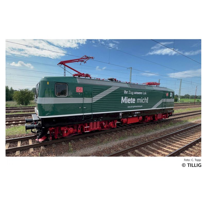Tillig 04349 Elektrolokomotive 143 841-5 der DB Gebrauchtzug, Ep. VI