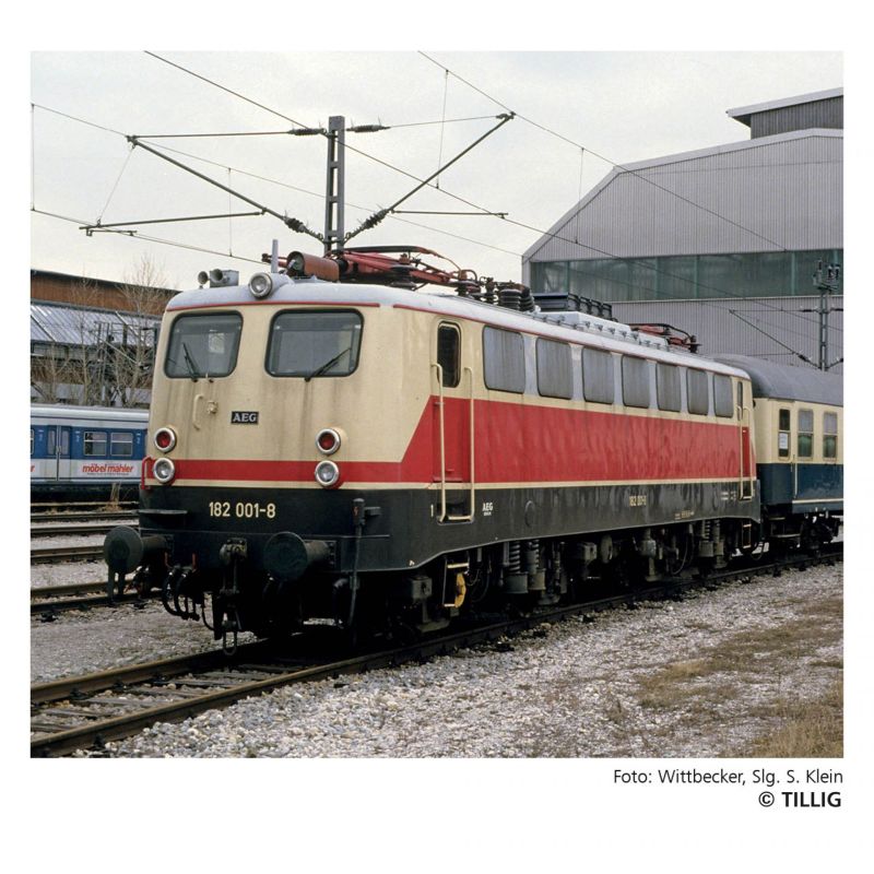 Tillig 04388 Elektrolokomotive 182 001-8 der DB, Ep. IV