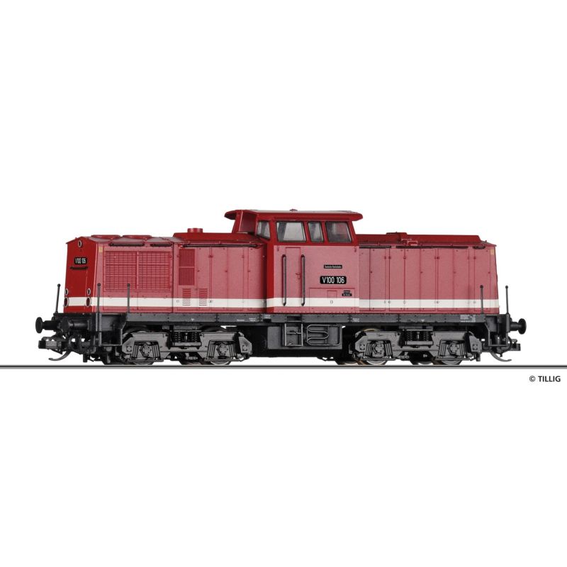 Tillig 04597 Dízelmozdony, V100 106, DR III
