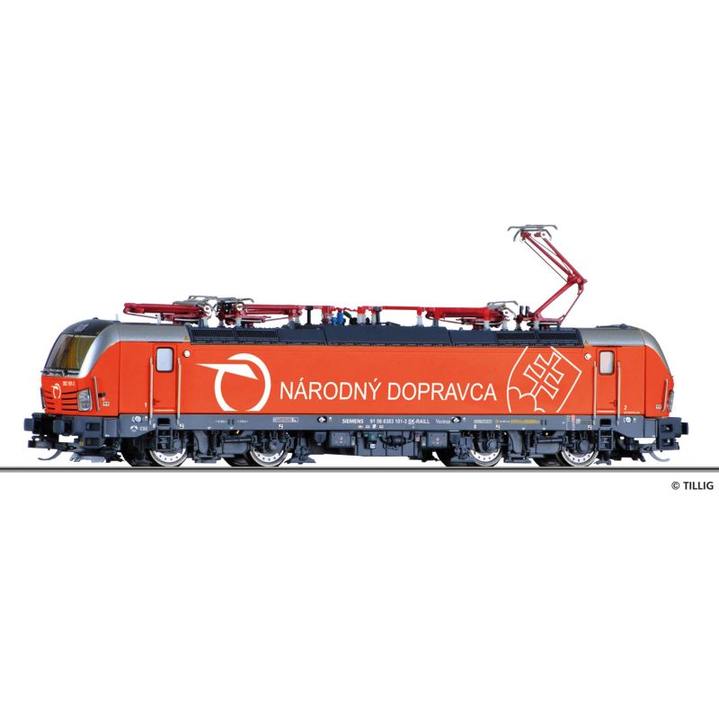 Tillig 04833 Villanymozdony Rh 383 11-3 Vectron, S Rail Lease/ZSSK (SK) VI
