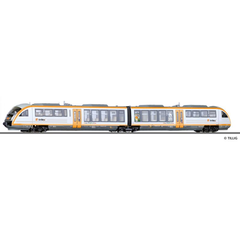 Tillig 04884 Dízel motorvonat BR 642 Desiro, Trilex, DLB GmbH VI