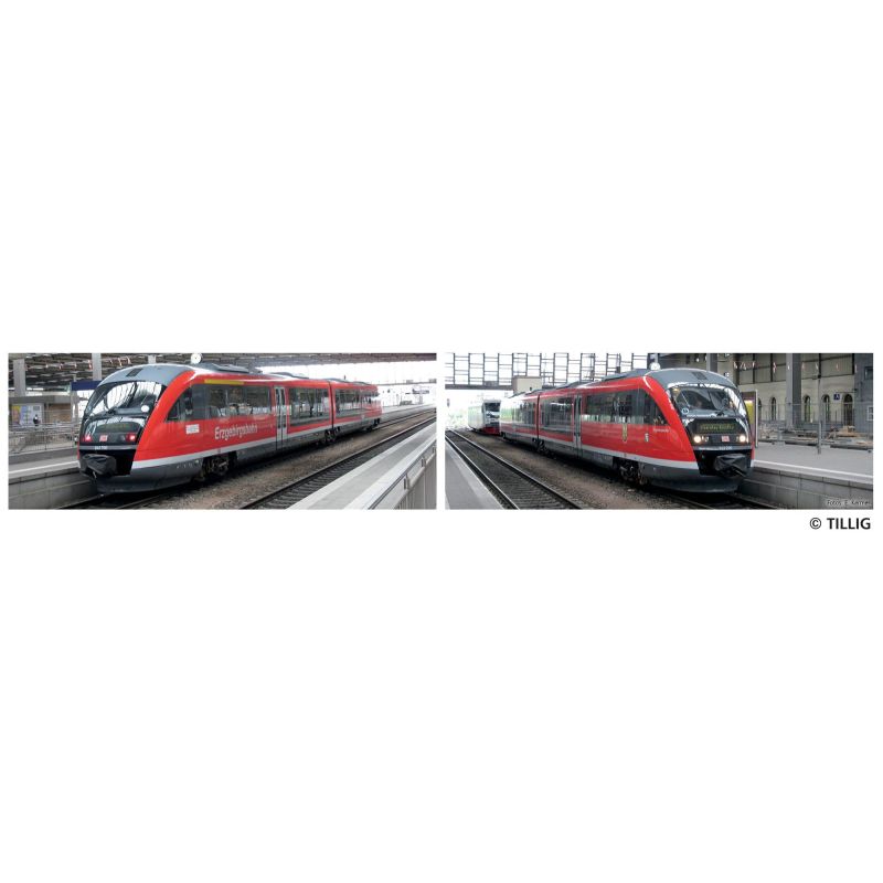 Tillig 04887 Triebwagen BR 642 „Erzgebirgsbahn“ der DB AG, Ep. VI
