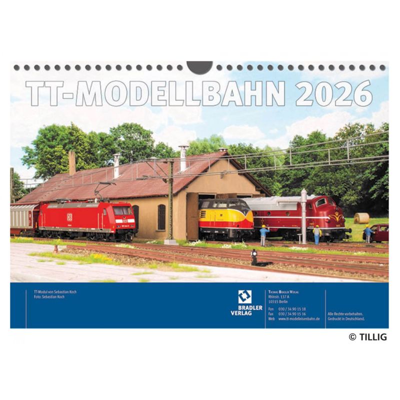 Tillig 09574 TT-Kalender 2026