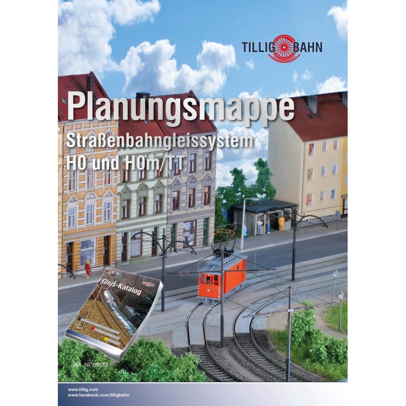 Tillig 09617 Planungsmappe Straßenbahngleis