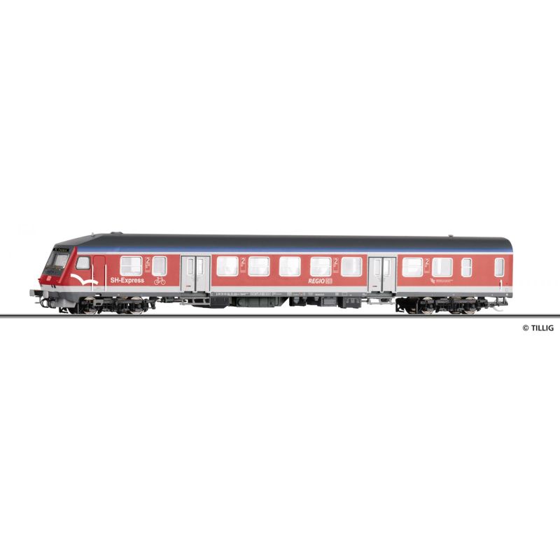 Tillig 12653 Steuerwagen Bybdzf 482 der Schleswig-Holstein-Express, Ep. VI