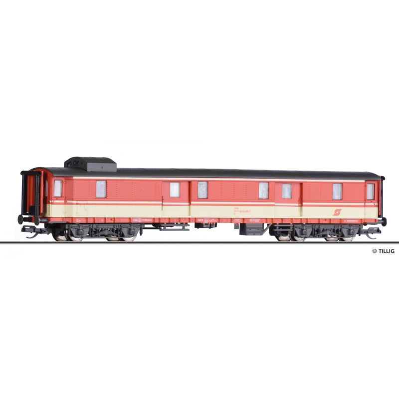 Tillig 13399 Poggyászkocsi D, ÖBB IV
