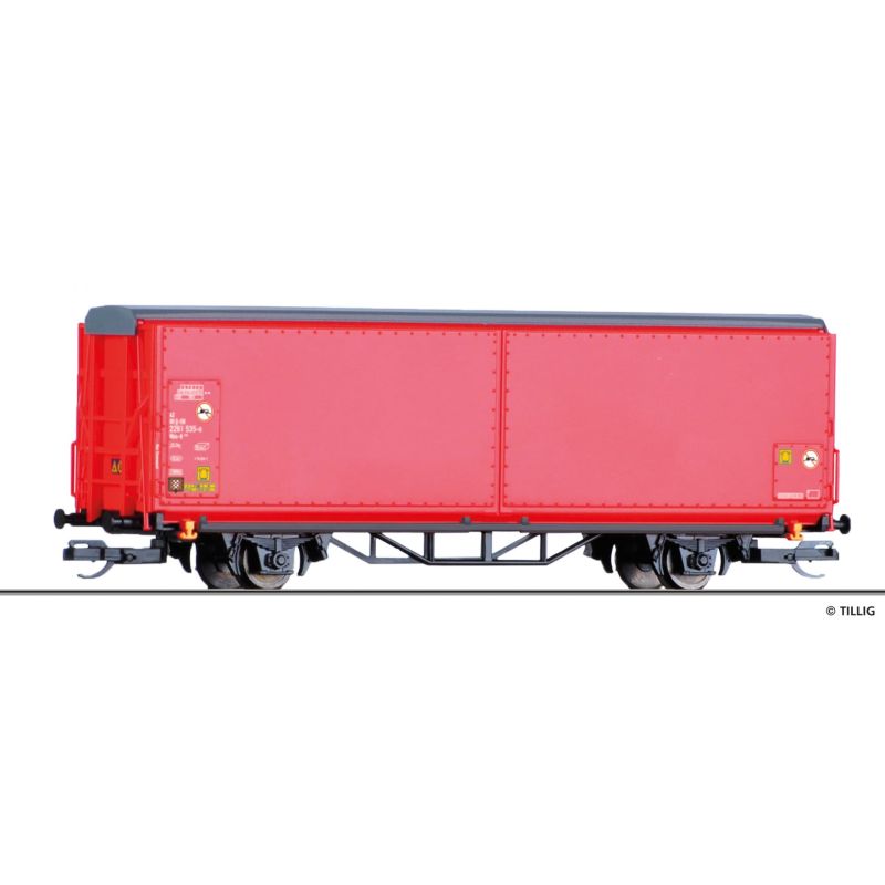 Tillig 14846 Eltolható oldalfalú kocsi Hbis-tt 293, DB AG VI