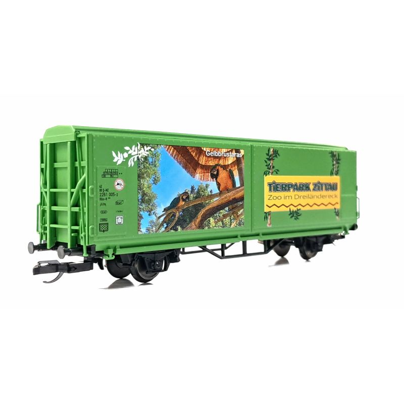 TILLIG 14853 Eltolható oldalfalú kocsi, Mein Zoo, Hbis-tt