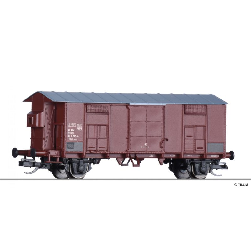 Tillig 14888 Zárt teherkocsi fékházzal Ghkkms, FS IV