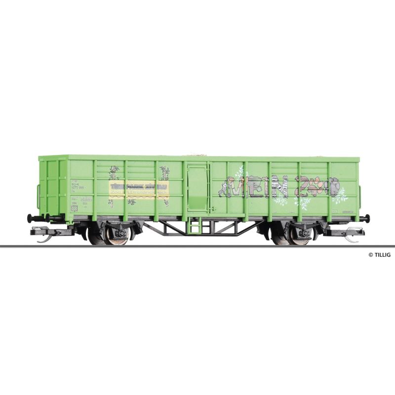 Tillig 14901 START-Offener Güterwagen Fbs „Mein Zoo“, beladen mit Heuballen, Ep. VI