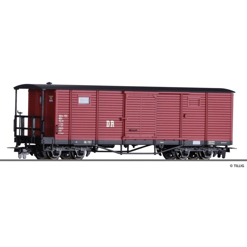 Tillig 15942 poggyászkocsi KD4 der DR, Ep. IV