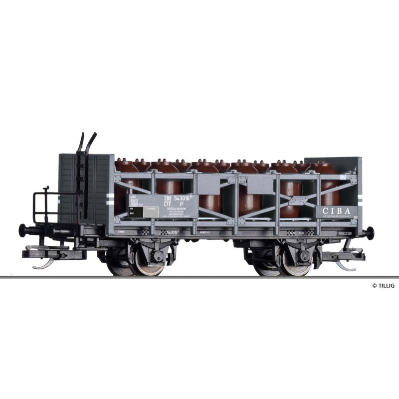 Tillig 17444 Savszállító kocsi P, CIBA AG, SBB III