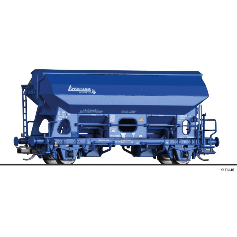 Tillig 17567 Szétnyíló-tetejű kocsi, Tds, CD V