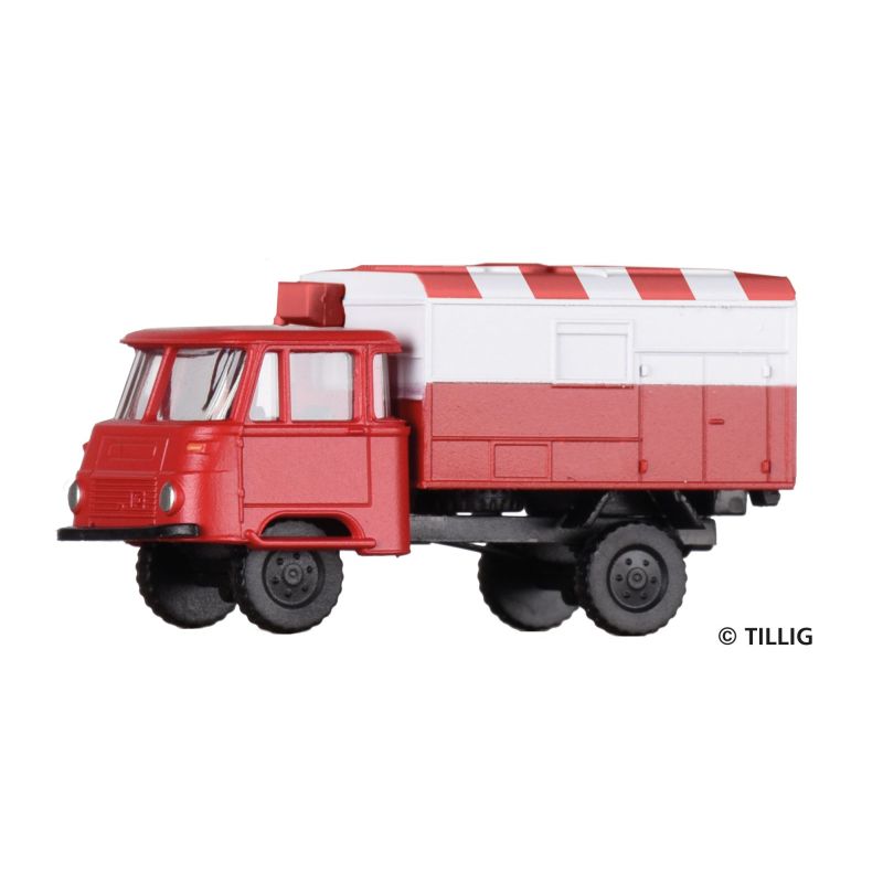 Tillig 19042 LKW Robur LO 1801 Kofferaufbau „Flugfeldwagen“