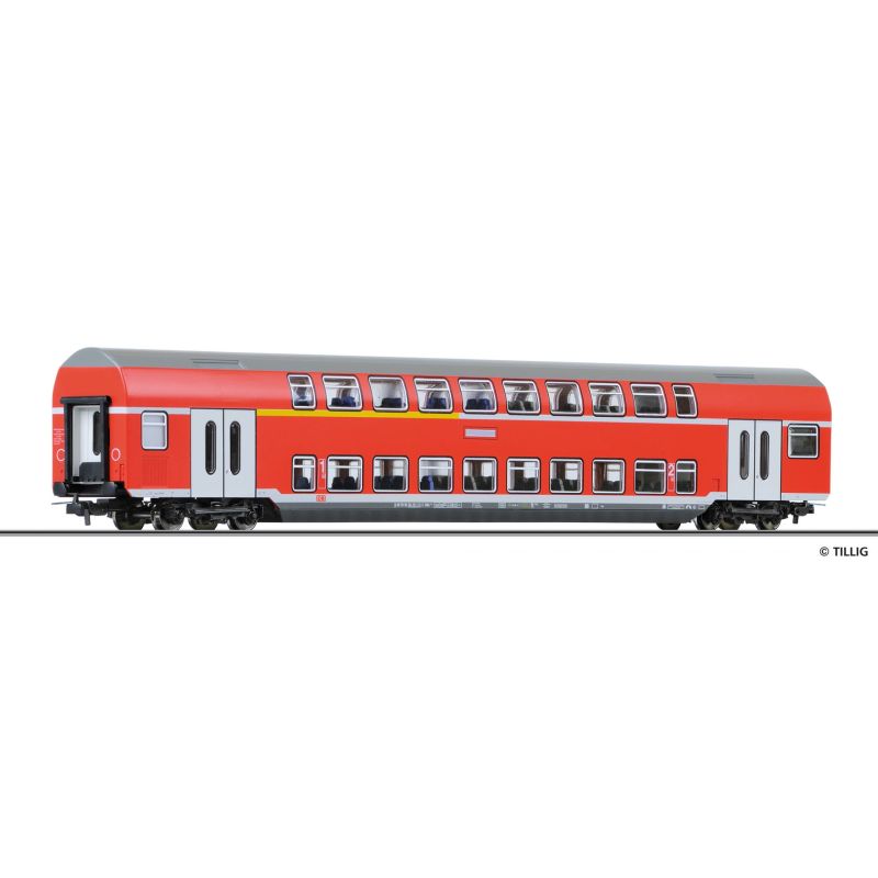 Tillig 73819 Doppelstockwagen 1./2. Klasse DABz 756 der DB AG, Ep. V