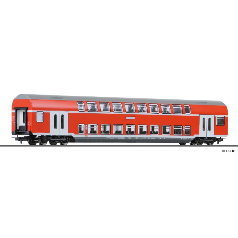 Tillig 73822 Doppelstockwagen 2. Klasse DBz 751 der DB AG, Ep. V