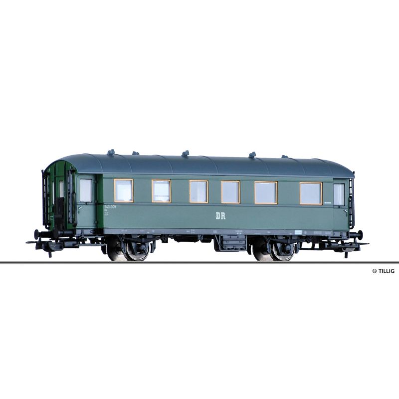 Tillig 74972 Személykocsi, 2.o., Bip. DR III