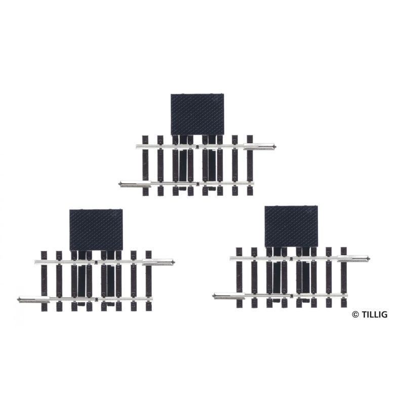 Tillig 83154 Hurokvágány készlet, 3 db