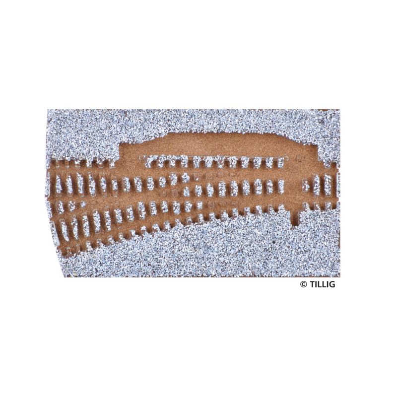 Tillig 86362 Váltóágyzat, balos, EW1 váltóhoz