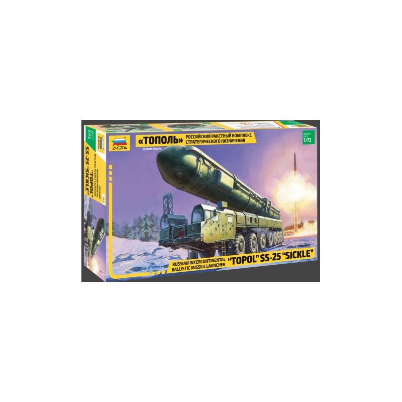 Zvezda 5003 Military Ballistic Missile Launcher 'Topol' 1:72 (5003)