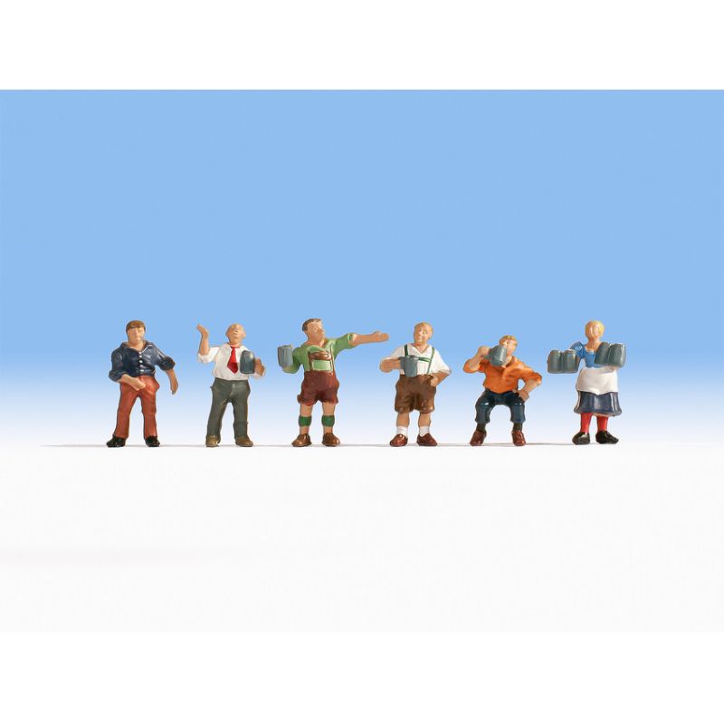 Noch 15558 Söröző kocsmai figurák