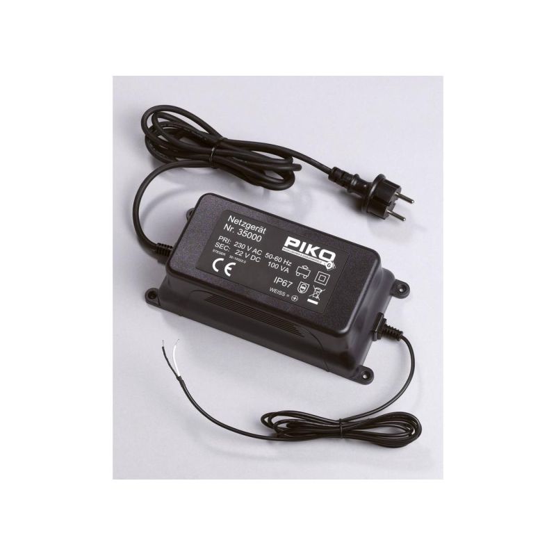 Piko 35000 Trafó kerti vasúthoz, 230/22V 5A DC
