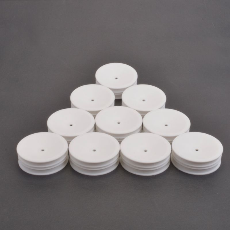 Wheel Front Slim 2WD - White - 5pár 1/10