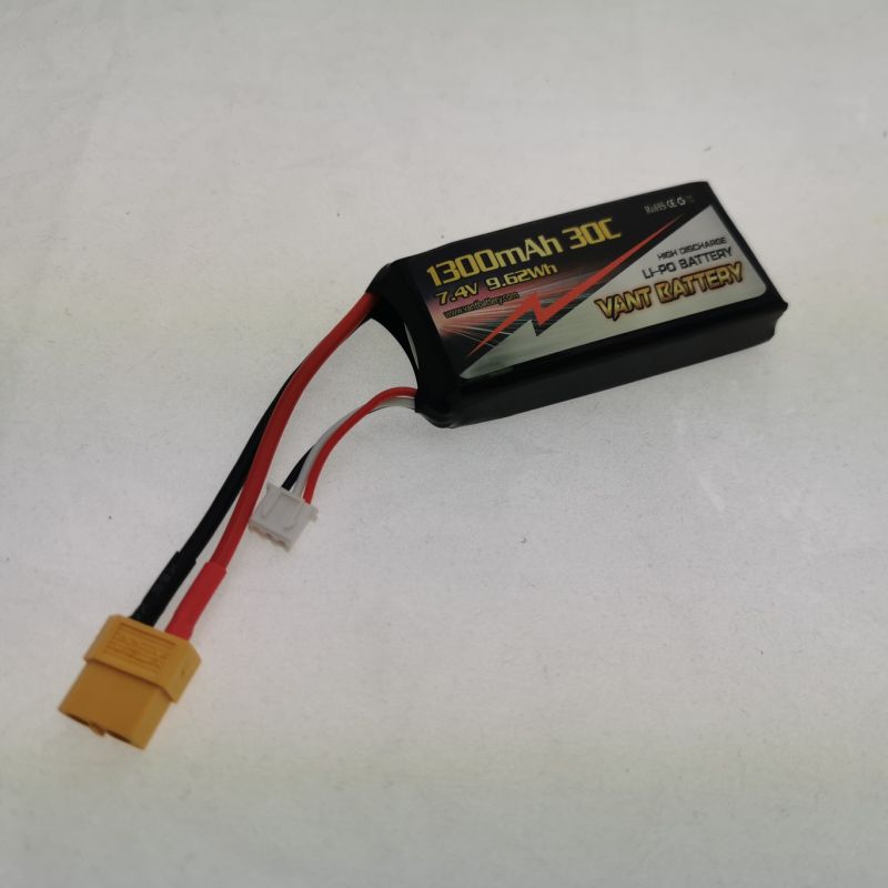 Akku LiPo 1300mAh 7.4V 30C