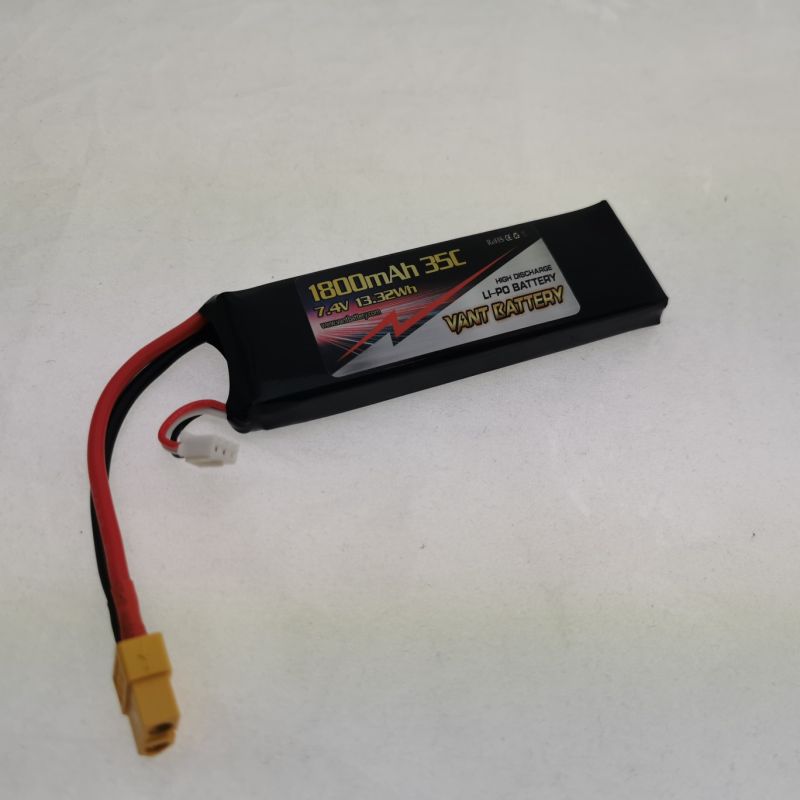 Akku LiPo 1800mAh 7.4V 35C