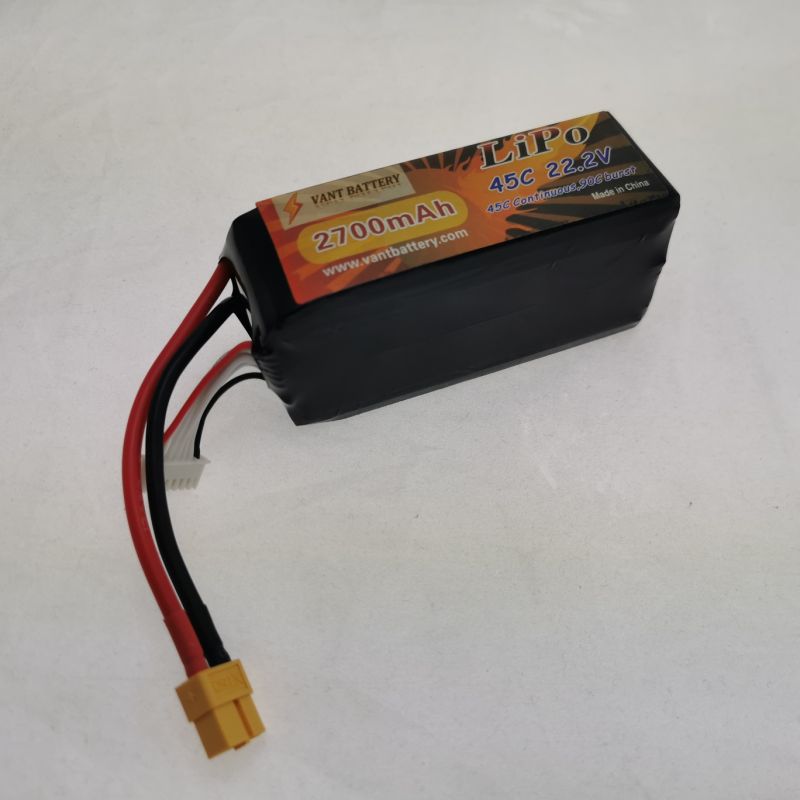 Akku LiPo 2700mAh 22,2V 45C