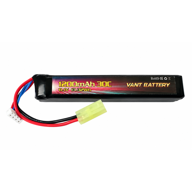 VANT Akku LiPo 1200mAh 11.1V 30C