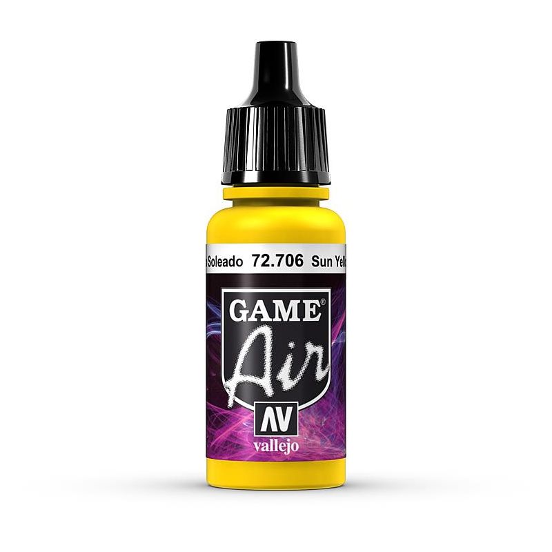 Vallejo 72706 Sun Yellow, 17 ml