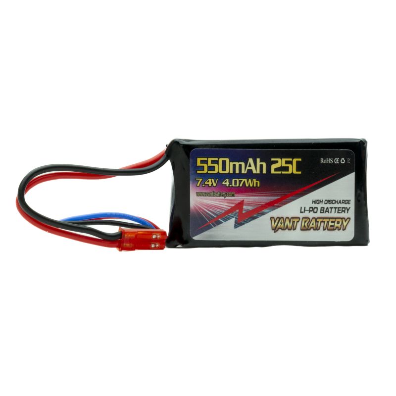 Vant 550mAh 7,4v 25C Lipo Akkumulátor