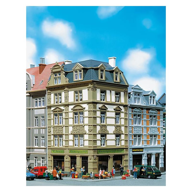 Faller 130916 Városi sarokház virágbolttal Goethestraße 62.