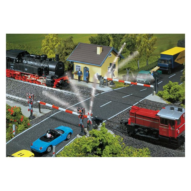 Faller 120171 Vasúti átjáró sorompóval, motoros